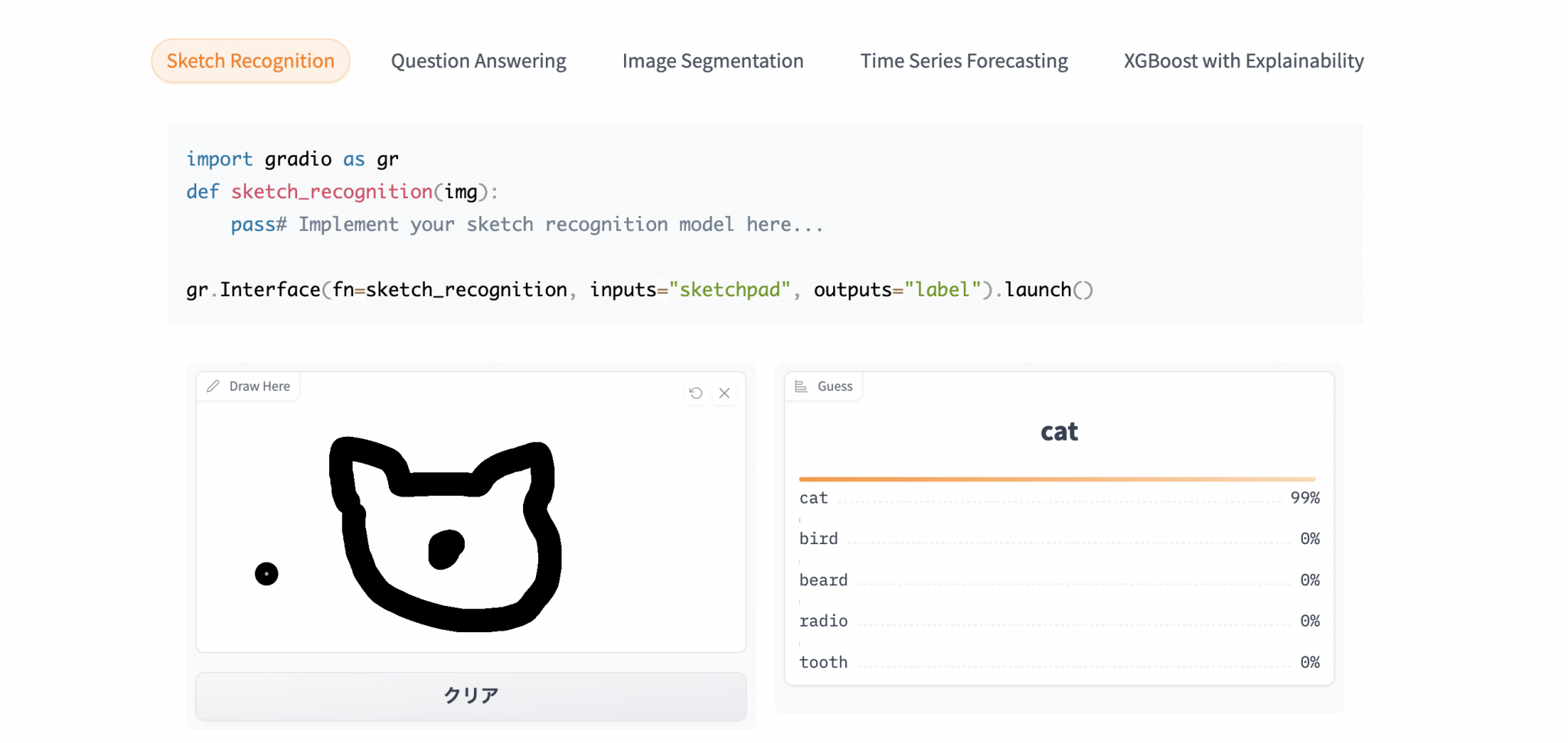 Gradioとは？ Pythonで機械学習Webアプリケーションをサクッと作ろう！ - AI Academy Media