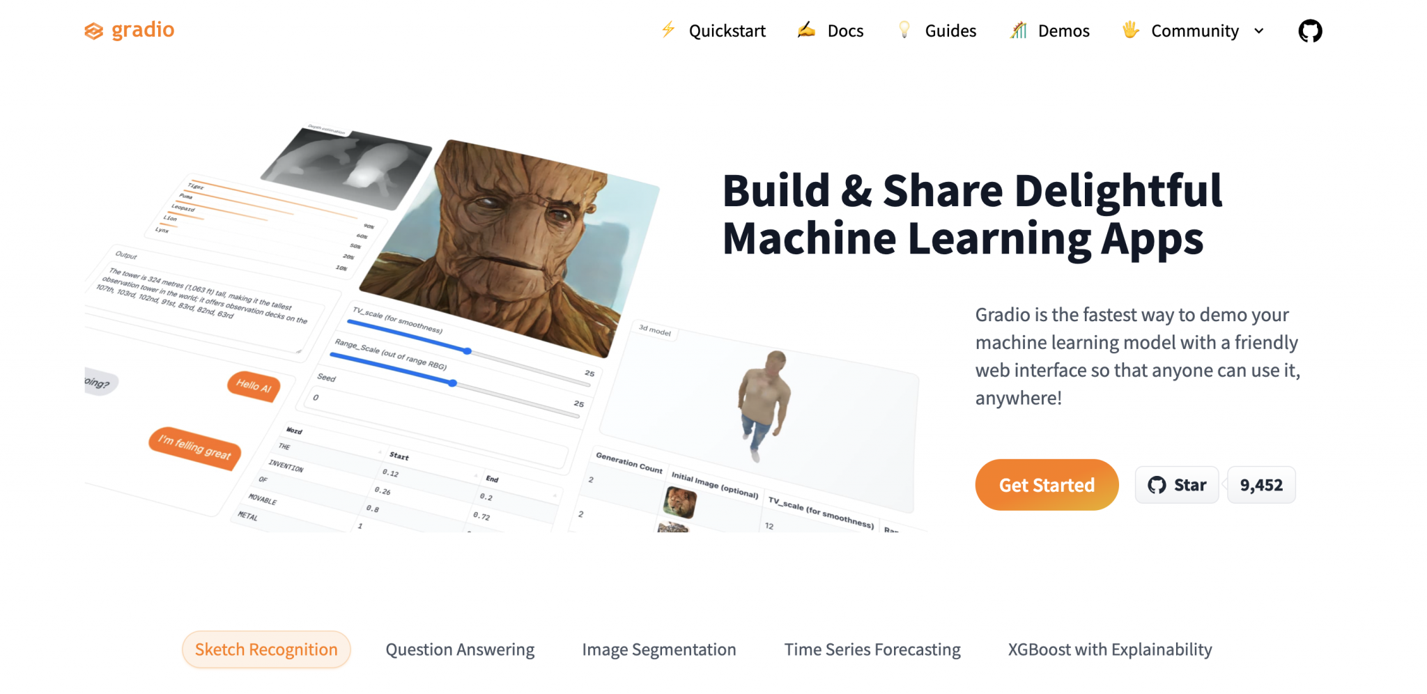 Gradio python web ai academy media