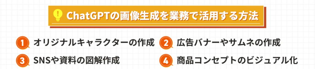 ChatGPT画像生成の業務活用テクニック4選